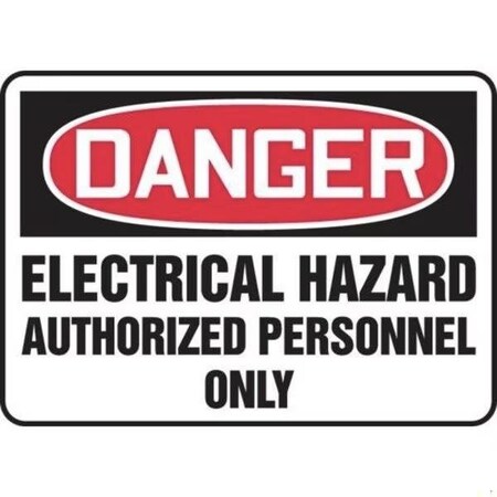 Accuform OSHA DANGER SAFETY SIGN ELECTRICAL FRMELC022XP FRMELC022XP